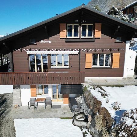Chalet Acheregg Wengen Exteriér fotografie