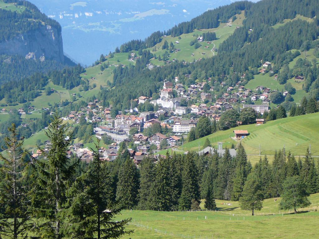 Chalet Acheregg Wengen Pokoj fotografie
