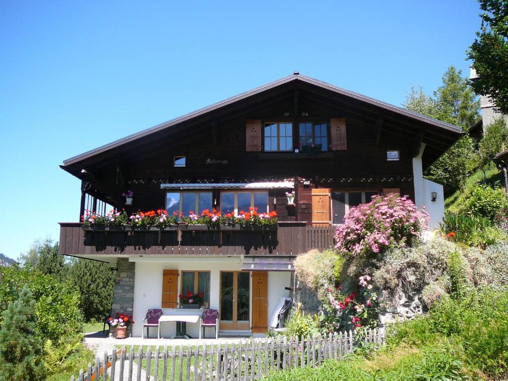 Chalet Acheregg Wengen Exteriér fotografie