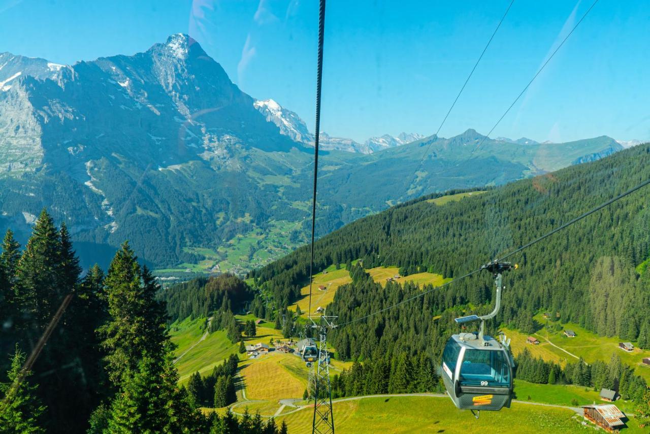 Chalet Acheregg Wengen Exteriér fotografie