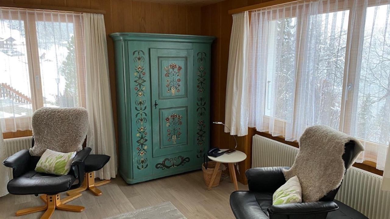 Chalet Acheregg Wengen Exteriér fotografie